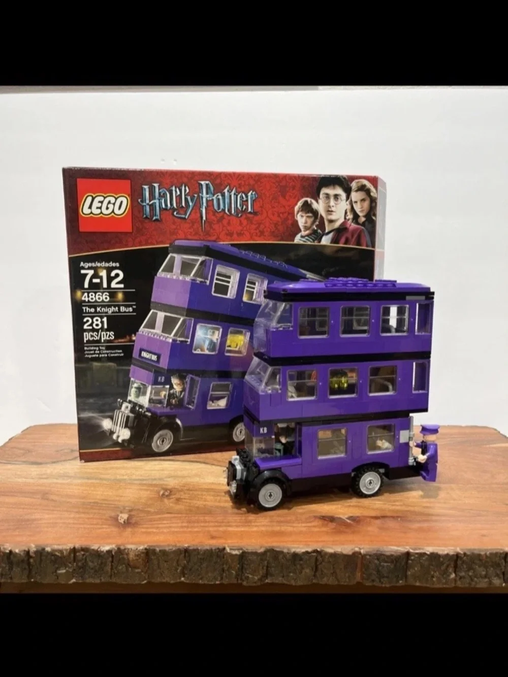 Retired and Rare Lego Harry Potter The Knight Bus [4866] Complete Set with Box